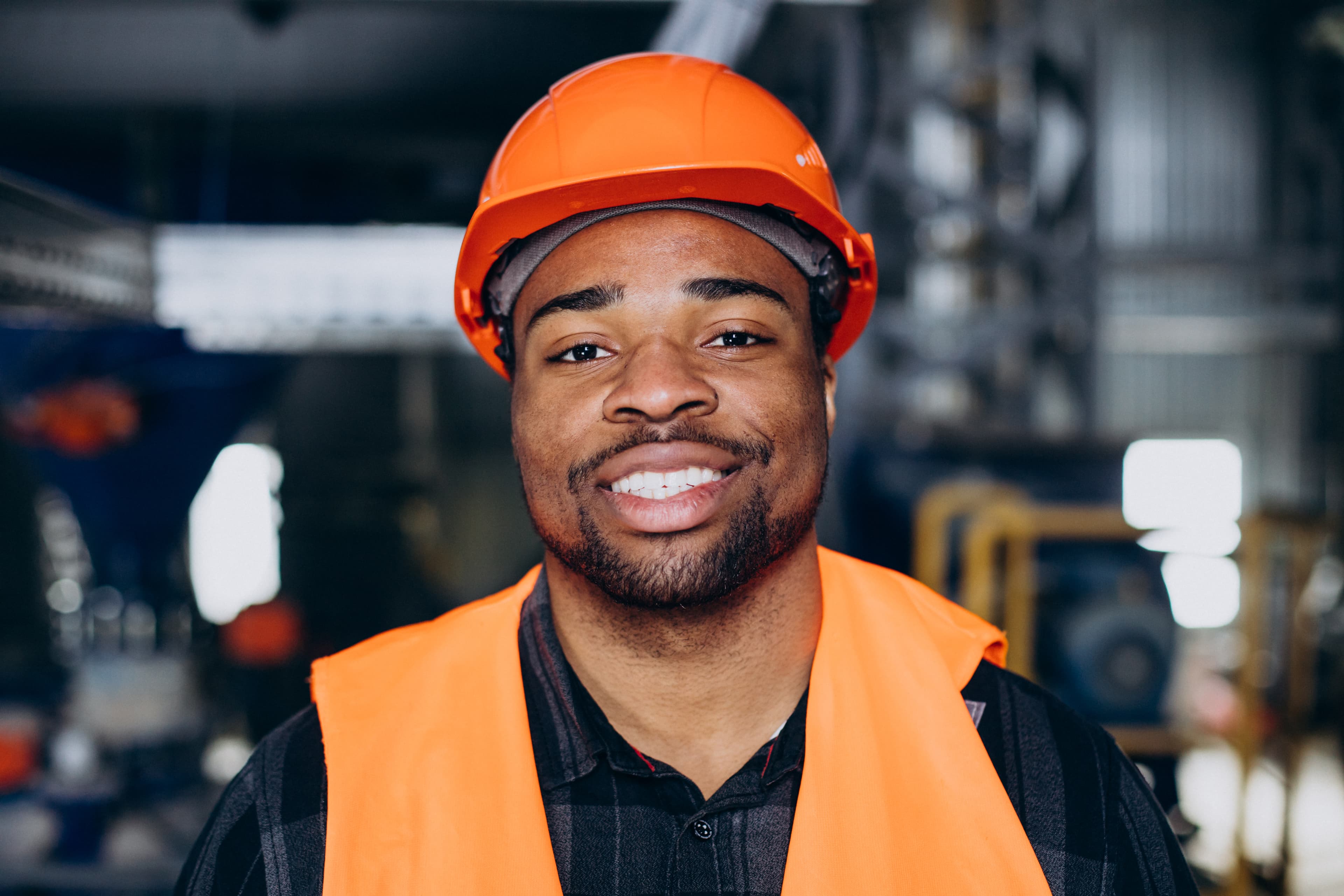 Smiling man